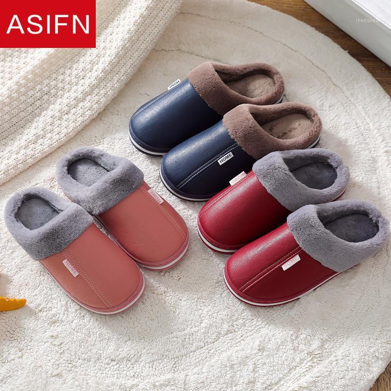 ASIFN PU Leather Slippers Men Women Winter Home Two-color Bottom Hairy Wooden Floor Warm Cotton Slippers Non-slip Warm Shoes1, Green
ASIFN PU Leather Slippers Men Women Winter Home Two-color Bottom Hairy Wooden Floor Warm Cotton Slippers Non-slip Warm Shoes1, Green