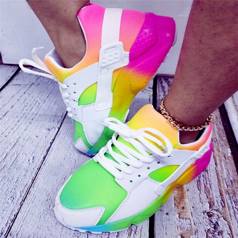 2020 Women's Shoes Outdoor Leisure Sneakers Multicolor Round Head Comfortable Running Sport Light and Comfortable Flat Shoes #AK7e
2020 Women's Shoes Outdoor Leisure Sneakers Multicolor Round Head Comfortable Running Sport Light and Comfortable Flat Shoes #AK7e