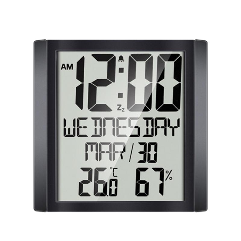 Large Sn Wall Clock Home Temperature and Humidity Meter Alarm Clock Living Room Digital Electronic
Large Sn Wall Clock Home Temperature and Humidity Meter Alarm Clock Living Room Digital Electronic