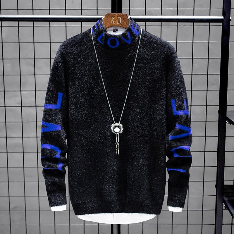 Autumn Men's Half Turtleneck Sweater Imitation Mink Velvet Thick Warm Casual Fashion Knitted Pullover Large Size 3XL, 3-13-257yellow
Autumn Men's Half Turtleneck Sweater Imitation Mink Velvet Thick Warm Casual Fashion Knitted Pullover Large Size 3XL, 3-13-257yellow