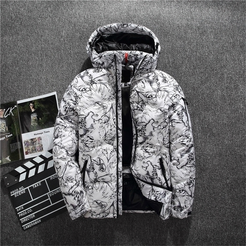 Mens Casual Down Jacket Winter New Boutique White Duck Down Thick Warm Fashion Print Mens Slim Hooded White Black Down Coat 201114, Jh6612black
Mens Casual Down Jacket Winter New Boutique White Duck Down Thick Warm Fashion Print Mens Slim Hooded White Black Down Coat 201114, Jh6612black