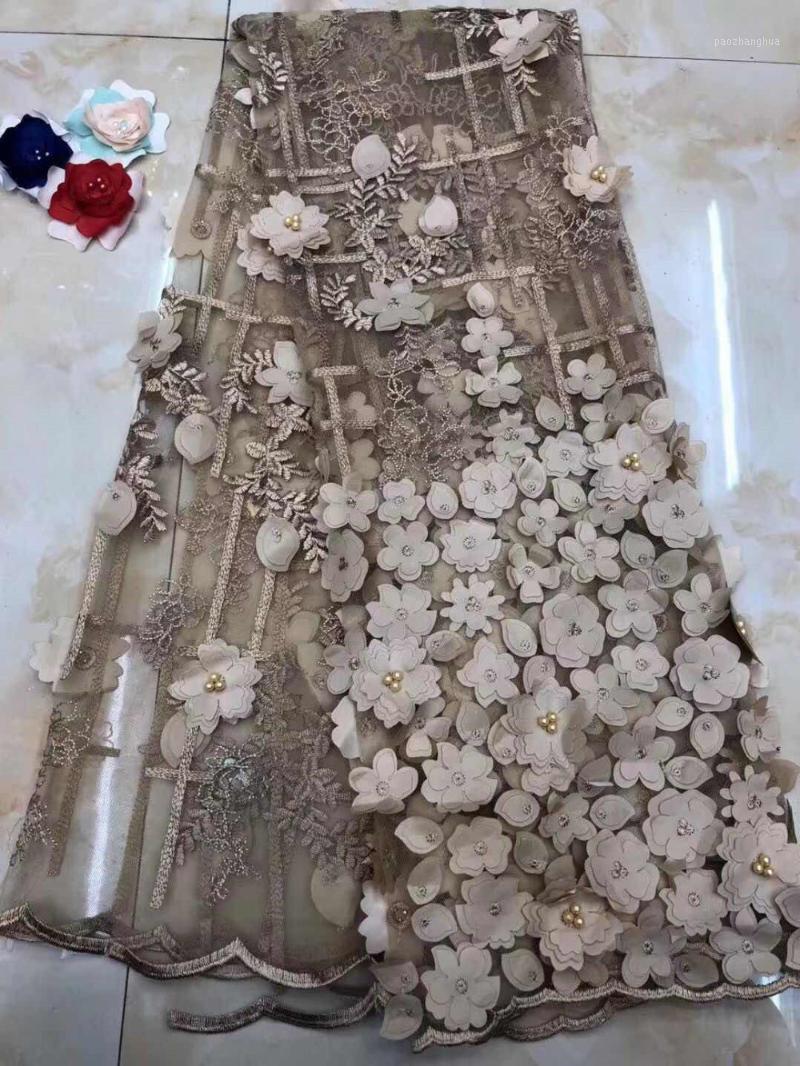 High Quality Nigerian 3D Wedding Lace Fabric coffee Latest African Laces 2020 French Net Lace Fabric With beads for Dress1
High Quality Nigerian 3D Wedding Lace Fabric coffee Latest African Laces 2020 French Net Lace Fabric With beads for Dress1