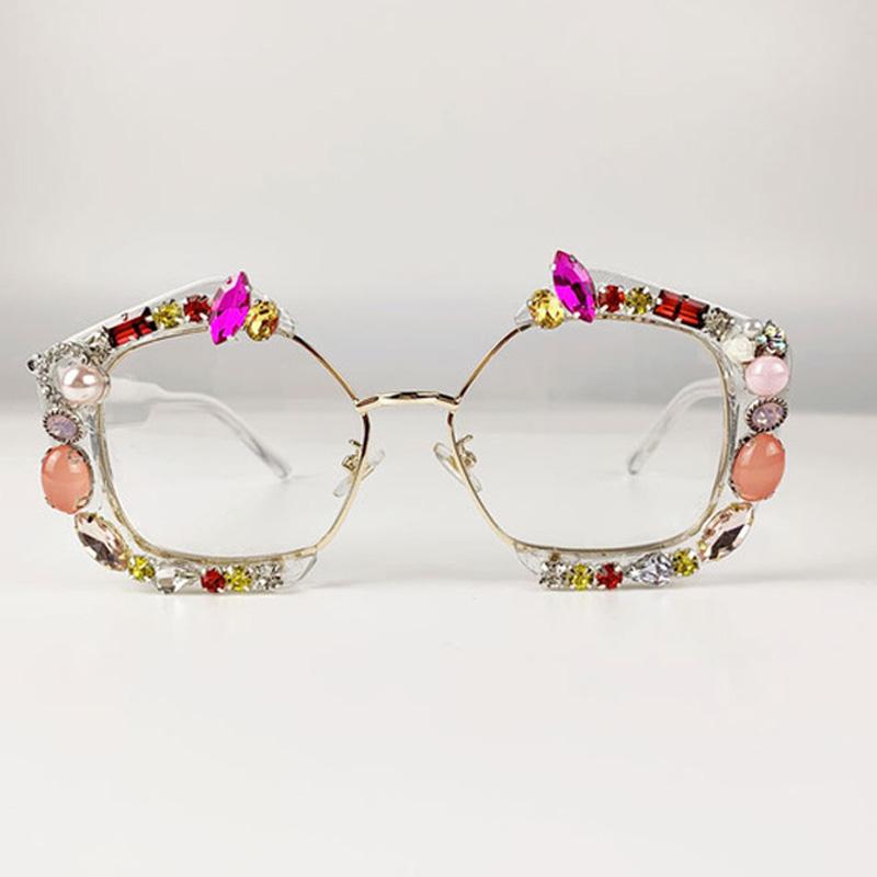 2020 Luxury Diamond Square Sunglasses Women Brand Designer Trendy Clear Sun Glasses Crystal Shades Pearl Eyewear
2020 Luxury Diamond Square Sunglasses Women Brand Designer Trendy Clear Sun Glasses Crystal Shades Pearl Eyewear