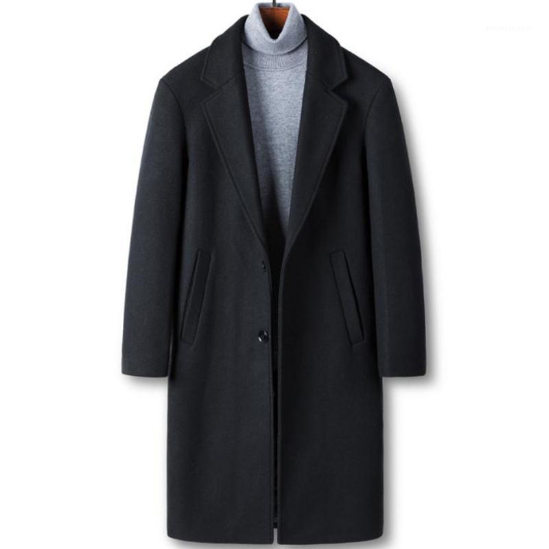 Winter new men' woolen woolen coat, casual mid-length coat, thick and handsome all-match suit men' windbreaker1, Black
Winter new men' woolen woolen coat, casual mid-length coat, thick and handsome all-match suit men' windbreaker1, Black