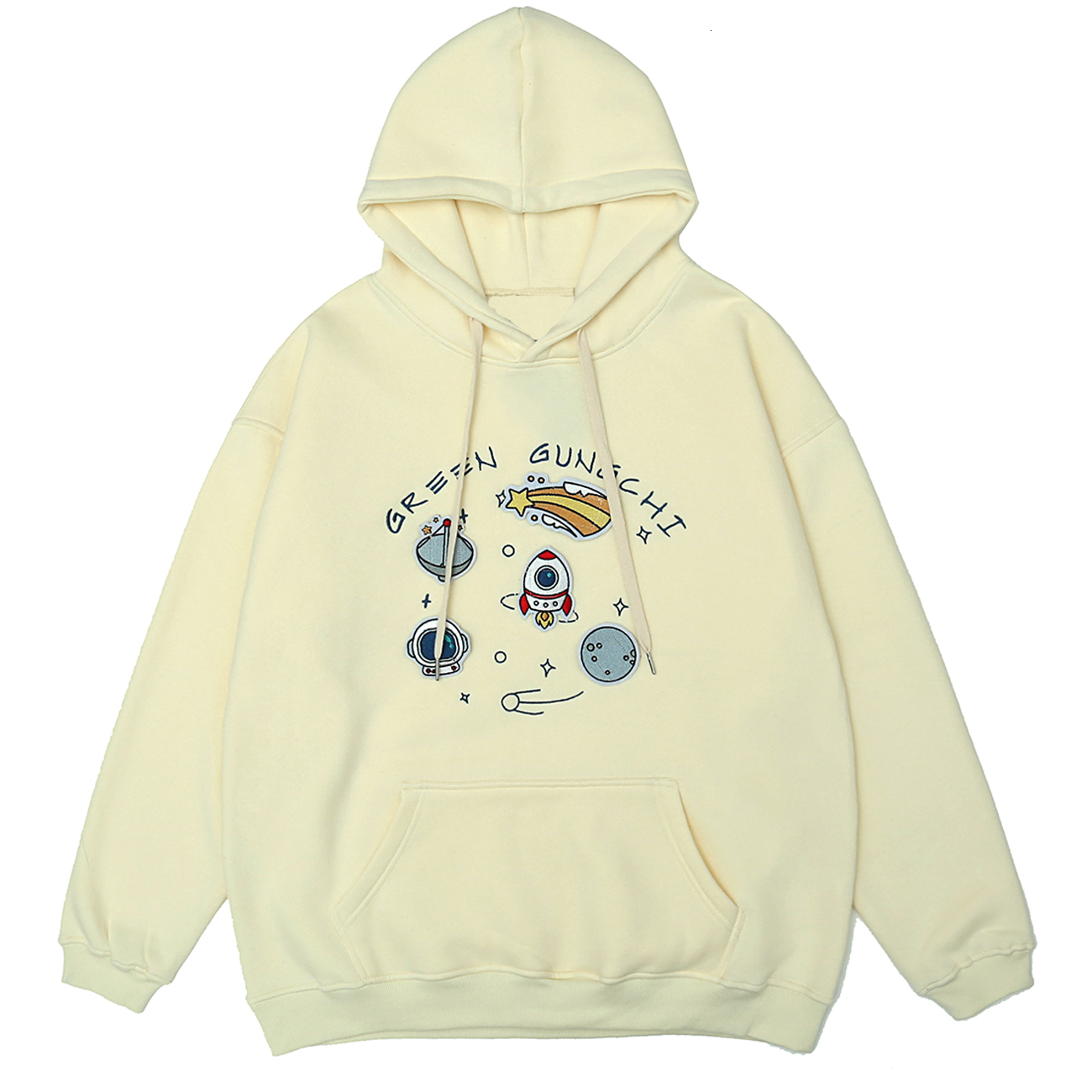 2021 New Rocket Spaceship Planet Harajuku Loose Cotton Hooded Sweatshirts Hip Hop Streetwear Hoodie Mens Autumn Casual Pullovers Kecz, Beige
2021 New Rocket Spaceship Planet Harajuku Loose Cotton Hooded Sweatshirts Hip Hop Streetwear Hoodie Mens Autumn Casual Pullovers Kecz, Beige