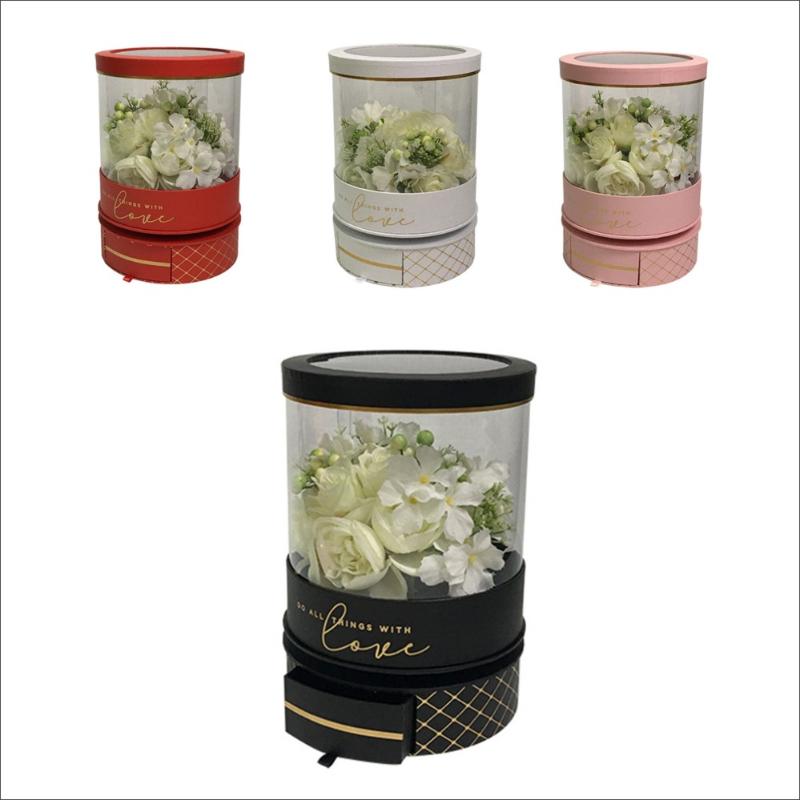Special design trun around With drawer PVC florist packing flowers gift box Watch the Video in Your PC first,Valentine's Day box
Special design trun around With drawer PVC florist packing flowers gift box Watch the Video in Your PC first,Valentine's Day box