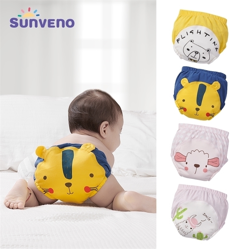Sunveno Baby Training Pants Cloth Diapers Learning Pants Washable Reusable Newborn Diaper Toddler Panties Underware Baby 6-36M 201117, Pink set
Sunveno Baby Training Pants Cloth Diapers Learning Pants Washable Reusable Newborn Diaper Toddler Panties Underware Baby 6-36M 201117, Pink set