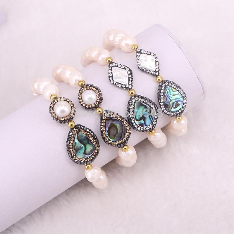 5 Strand Zyunz Natural pearl bracelets with pave cz shell and pearl beads connector bracelet bangle jewelry1
5 Strand Zyunz Natural pearl bracelets with pave cz shell and pearl beads connector bracelet bangle jewelry1
