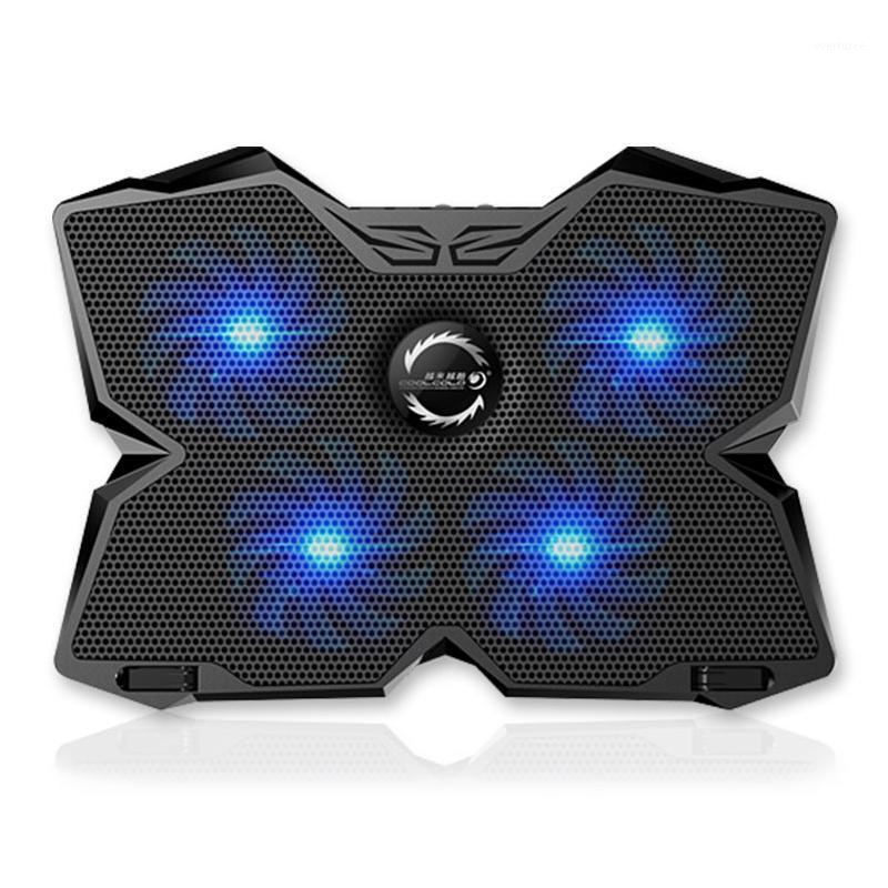 Professional Game USB laptop Cooler With 4 Fans Slide-proof Laptop Stand 14"15.6" 17 Inch Cooling Pads Notebook Fan1
Professional Game USB laptop Cooler With 4 Fans Slide-proof Laptop Stand 14"15.6" 17 Inch Cooling Pads Notebook Fan1
