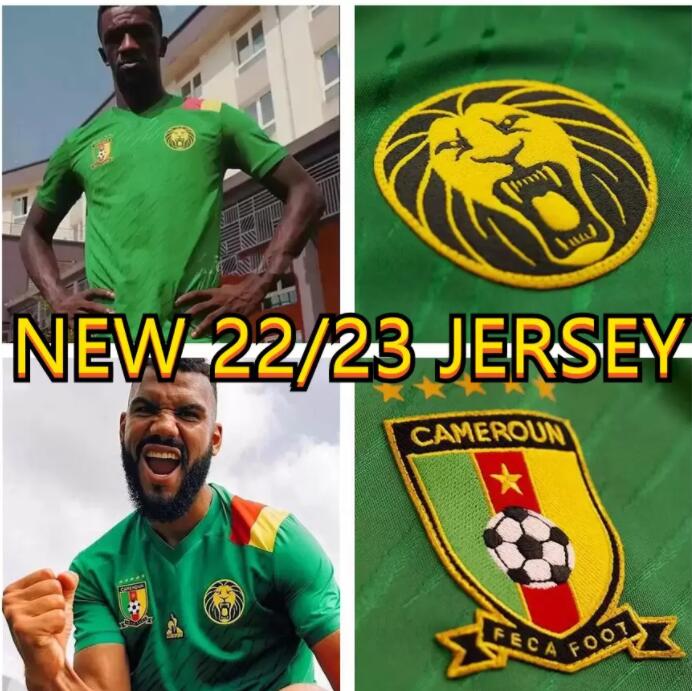 2021 2022 2023 Cameroun soccer jerseys Cameroon Retro 2002 Mboba Vest Choupo-Moting Anguissa Aboubakar Toko Ekambi Bahoken Hongla National Team Chemise de football
2021 2022 2023 Cameroun soccer jerseys Cameroon Retro 2002 Mboba Vest Choupo-Moting Anguissa Aboubakar Toko Ekambi Bahoken Hongla National Team Chemise de football