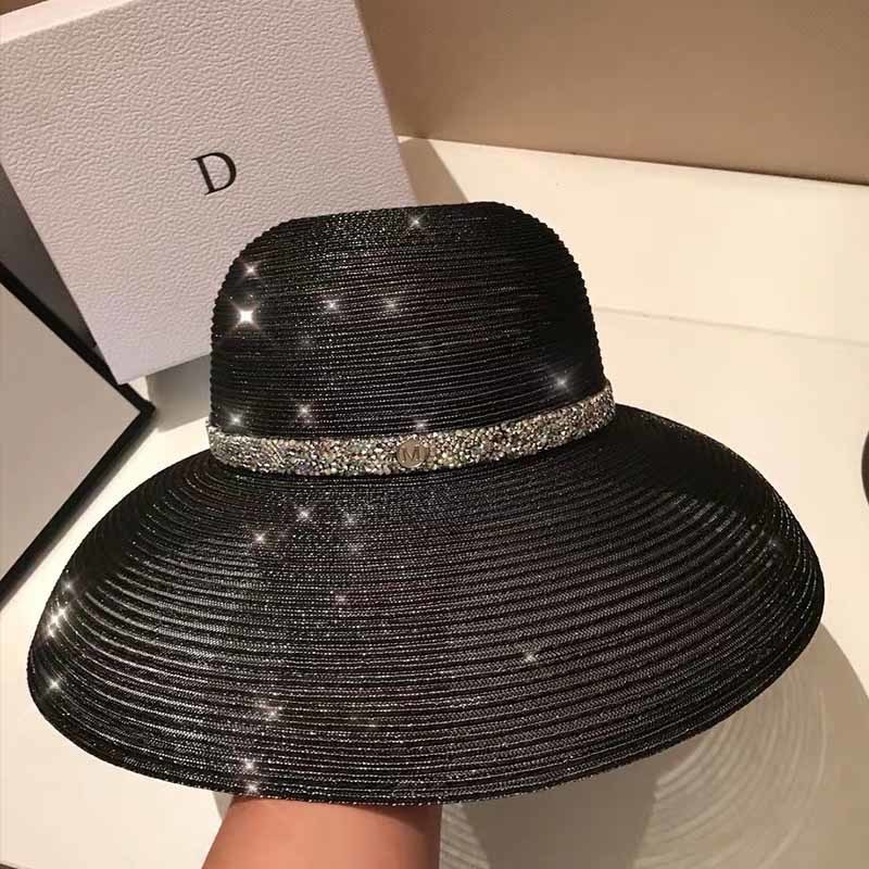 Womens Beach Sun Hat UV UPF50 Travel Foldable Brim Summer UV Hat T200602