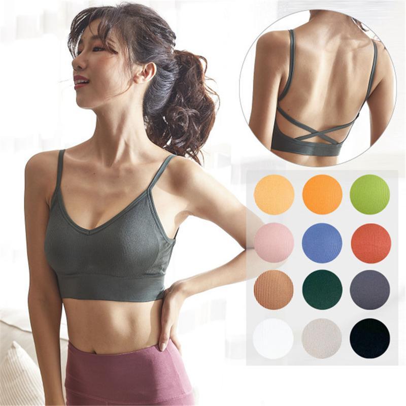 Push Up Bra Women Tops Active Wear Seamless Women Sport Bra Breathable Quick Dry Padded Workout Yoga Running Fitness1, Red
Push Up Bra Women Tops Active Wear Seamless Women Sport Bra Breathable Quick Dry Padded Workout Yoga Running Fitness1, Red