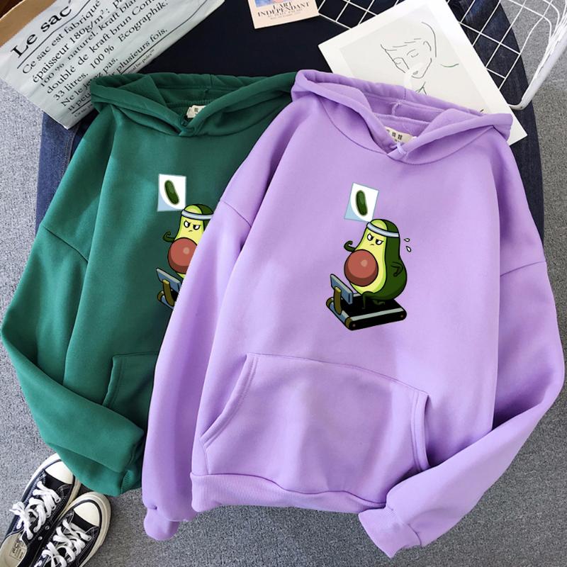 Women student Sweatshirts Streetwear Sudadera Winter Korean Couple Hoodies Lovers Harajuku Kawaii Avocado Vegan Cartoon Hoodie
Women student Sweatshirts Streetwear Sudadera Winter Korean Couple Hoodies Lovers Harajuku Kawaii Avocado Vegan Cartoon Hoodie