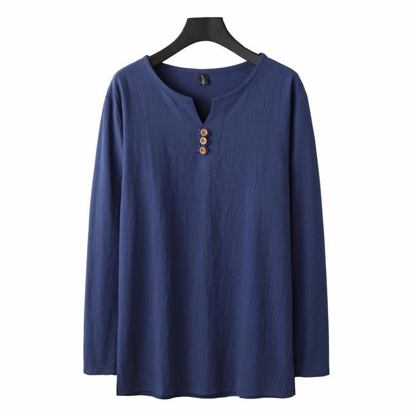 autumn Spring style T shirt long sleeve Men plus size vintage Tang suit tees oversize linen cotton 8XL 9XL home loose underwear, Khaki
autumn Spring style T shirt long sleeve Men plus size vintage Tang suit tees oversize linen cotton 8XL 9XL home loose underwear, Khaki