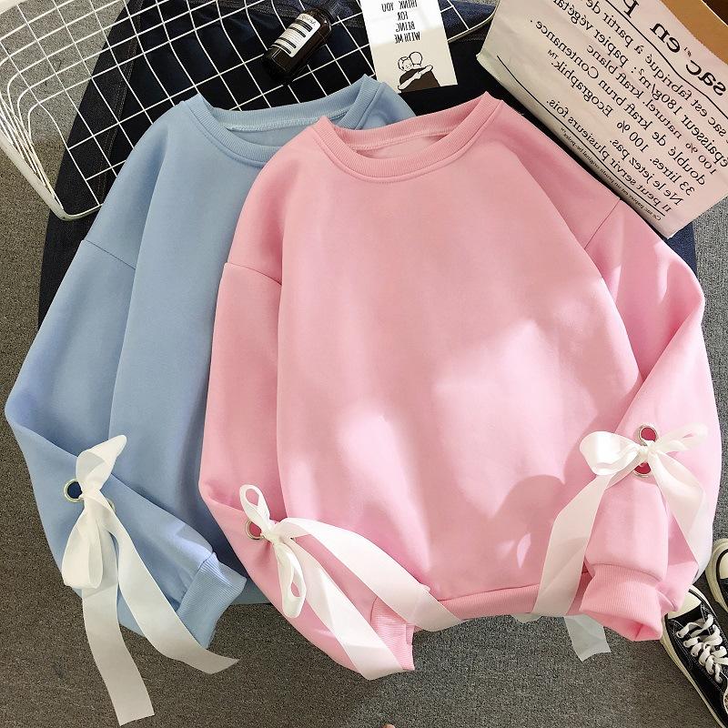 Sweet Girl Hoodies Long Sleeve Pullover Autumn Winter Sweatshirts O-neck Pink Woman Hoodies, Blue
Sweet Girl Hoodies Long Sleeve Pullover Autumn Winter Sweatshirts O-neck Pink Woman Hoodies, Blue