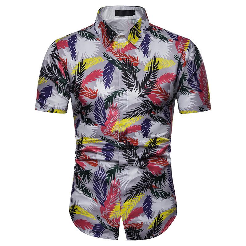 2021 Men Summer Short Sleeve Shirt Hawaii Print 100% Cotton Slim Boutique Print Shirt Holiday Wind Male Flower Blouses, C14
2021 Men Summer Short Sleeve Shirt Hawaii Print 100% Cotton Slim Boutique Print Shirt Holiday Wind Male Flower Blouses, C14
