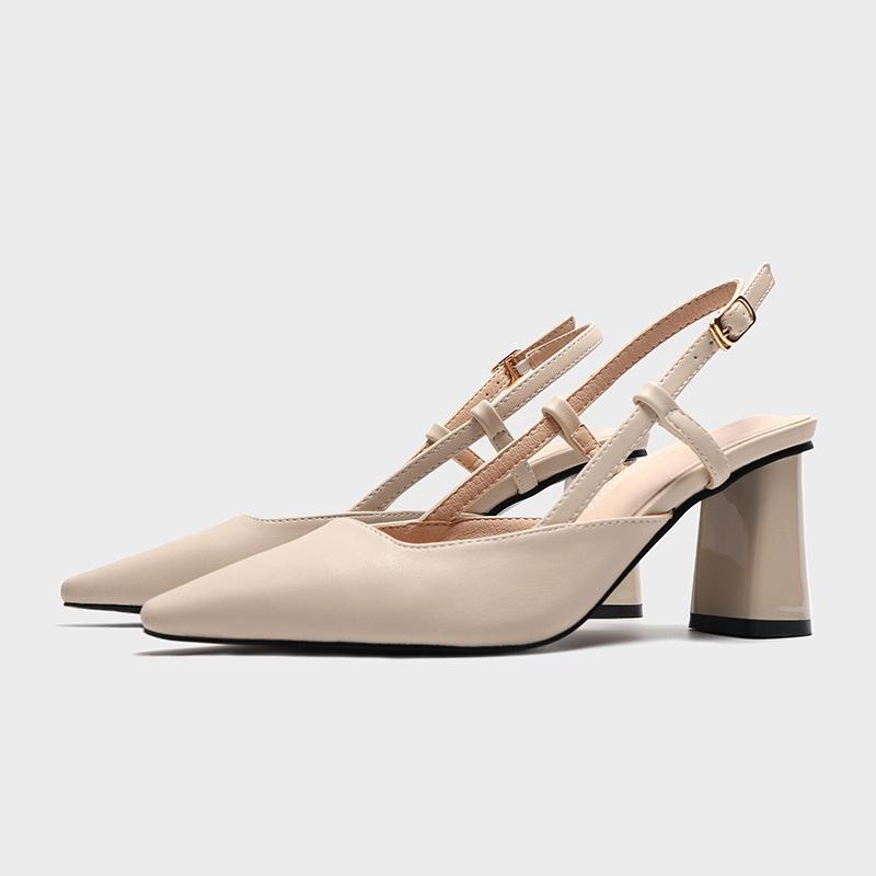 2021 Fall New Fashion High-quality Brand Pointed High Heel Women's Shoes Thick Heel Hollow Buckle Shallow Mouth Women Sandals, Black
2021 Fall New Fashion High-quality Brand Pointed High Heel Women's Shoes Thick Heel Hollow Buckle Shallow Mouth Women Sandals, Black