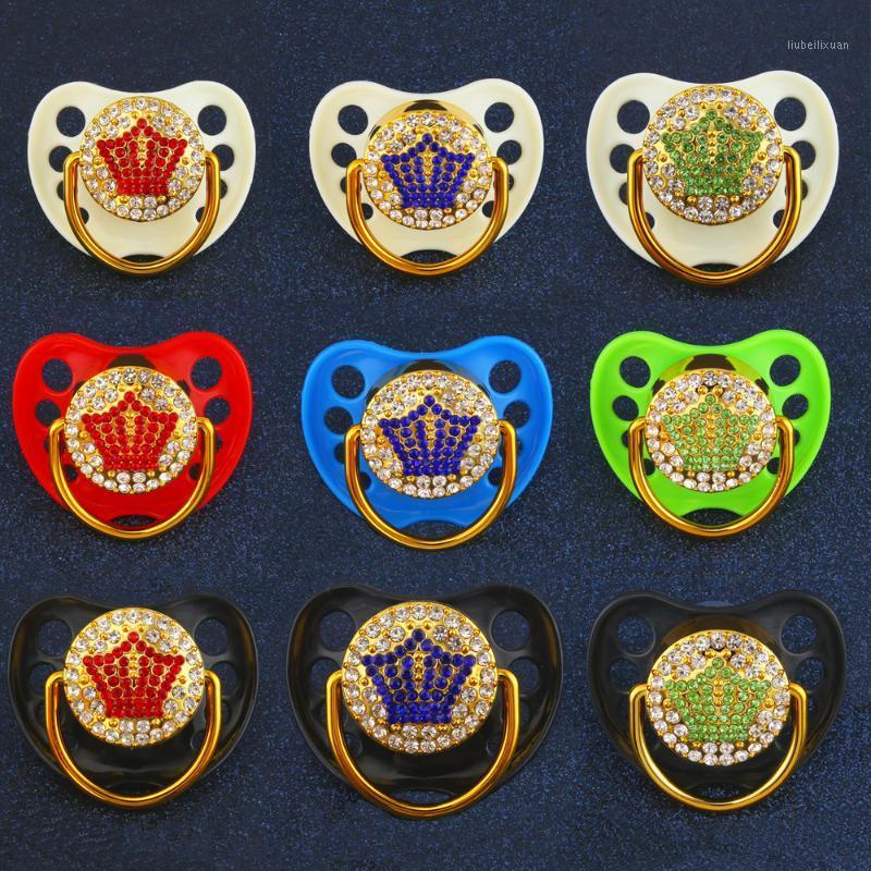 New Style Bling Bling Crown Pacifier For 0-18 M Baby Luxury Dummy For Girls And Boys Gift1
New Style Bling Bling Crown Pacifier For 0-18 M Baby Luxury Dummy For Girls And Boys Gift1