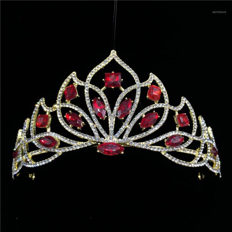 Gorgeous Red /green Color Rhinestone Tiara Retro Barque Style Big Size Bridal Queen Crown Wedding Hair Accessories Jewelry MY4831
Gorgeous Red /green Color Rhinestone Tiara Retro Barque Style Big Size Bridal Queen Crown Wedding Hair Accessories Jewelry MY4831