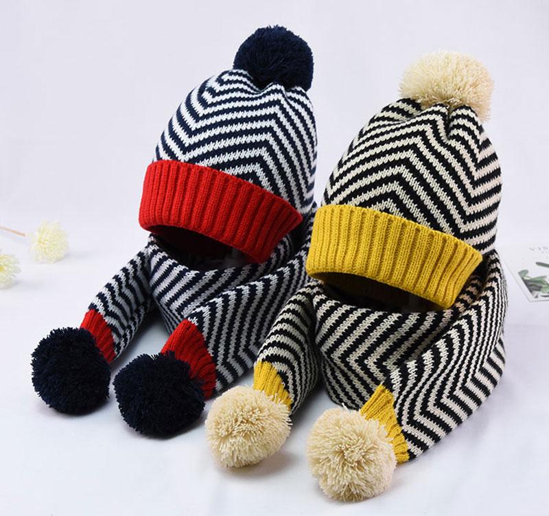 2020 Winter Warm Knit Hat And Scarf Kids Stripe Hat 2 Piece Set Boy Girl Patchwork Ear Protection Cap With Pom Pom Child Scarves, Red
2020 Winter Warm Knit Hat And Scarf Kids Stripe Hat 2 Piece Set Boy Girl Patchwork Ear Protection Cap With Pom Pom Child Scarves, Red