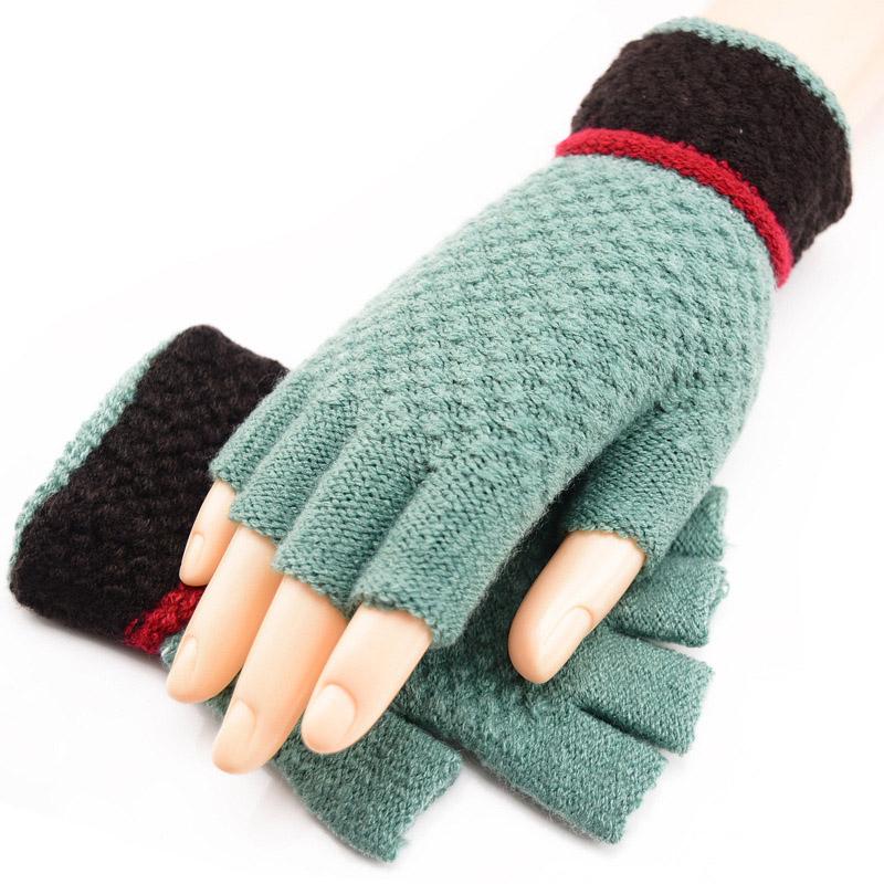 Five Fingers Gloves Ladies Woolen Half-finger Male Winter Warmth And Thickened Fingerless Student A55
Five Fingers Gloves Ladies Woolen Half-finger Male Winter Warmth And Thickened Fingerless Student A55