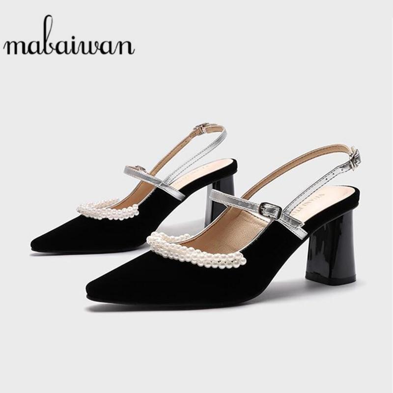Mabaiwan 2021 Fashion Black High Heel Women Sandals Pointed Toe Shoes Women String Bead Causal Sexy Stilettos Buckle Strap Pumps
Mabaiwan 2021 Fashion Black High Heel Women Sandals Pointed Toe Shoes Women String Bead Causal Sexy Stilettos Buckle Strap Pumps