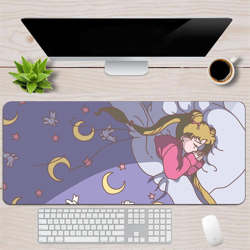70x30cm Mouse Pad Anime Sailor Moon Keyboard Mat Kawaii Girl Cute Pink Home Office Game Computer Desktop Protect LJ201031
70x30cm Mouse Pad Anime Sailor Moon Keyboard Mat Kawaii Girl Cute Pink Home Office Game Computer Desktop Protect LJ201031