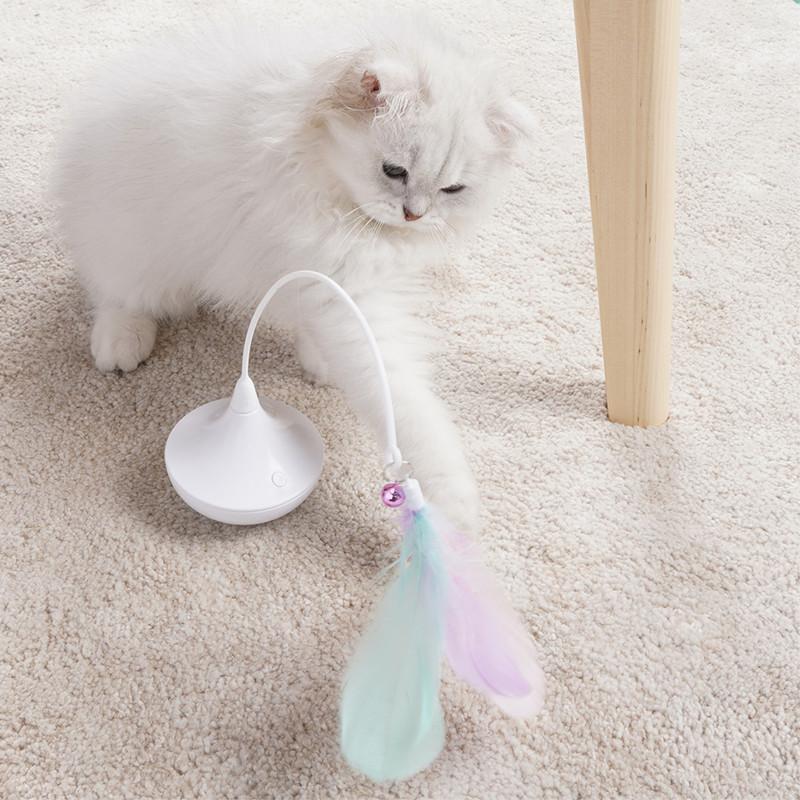 Pet Interactive Toy Cat Stick Feather Toy Feathers Tease Kitten Cat Automatic Feather Stick Pet Supplies
Pet Interactive Toy Cat Stick Feather Toy Feathers Tease Kitten Cat Automatic Feather Stick Pet Supplies