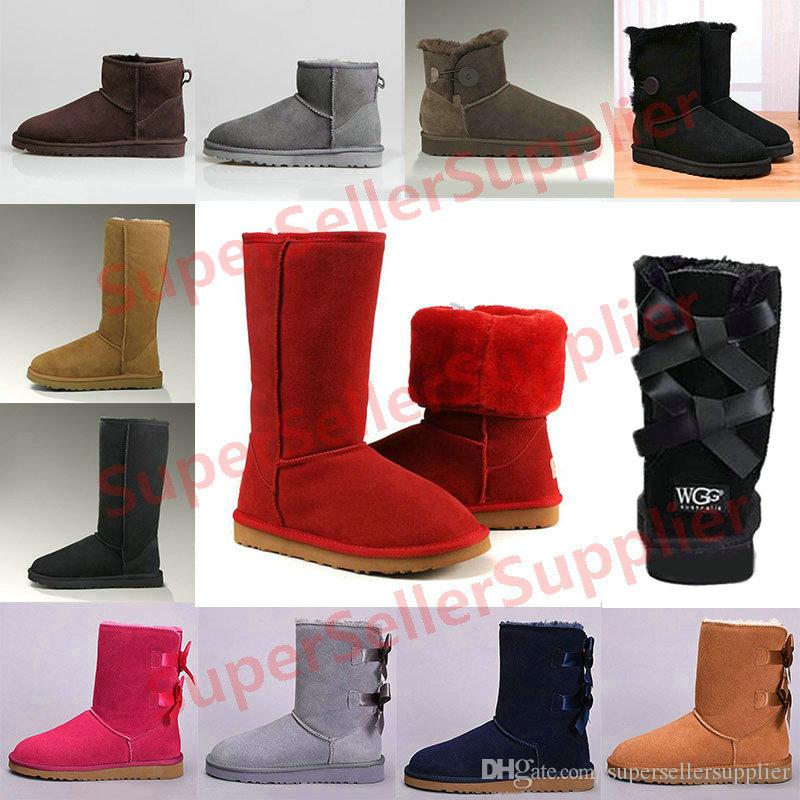 2020 designer boots Australia women girl classic snow boots bowtie ankle short bow fur boot for winter black Chestnut fashion size 36-41
2020 designer boots Australia women girl classic snow boots bowtie ankle short bow fur boot for winter black Chestnut fashion size 36-41