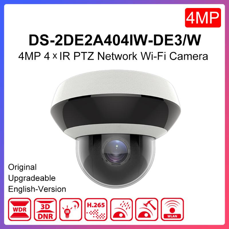 Hikvision wifi PTZ camera DS-2DE2A404IW-DE3/W 2-inch POE 4MP 4X Powered by DarkFighter IR Network Speed CCTV Video Surveillance
Hikvision wifi PTZ camera DS-2DE2A404IW-DE3/W 2-inch POE 4MP 4X Powered by DarkFighter IR Network Speed CCTV Video Surveillance