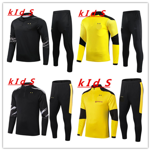 2021 kids Borussia tracksuit Dortmund survetement Training suit chandal futbol 2020/21 REUS child football set, Yellow
2021 kids Borussia tracksuit Dortmund survetement Training suit chandal futbol 2020/21 REUS child football set, Yellow