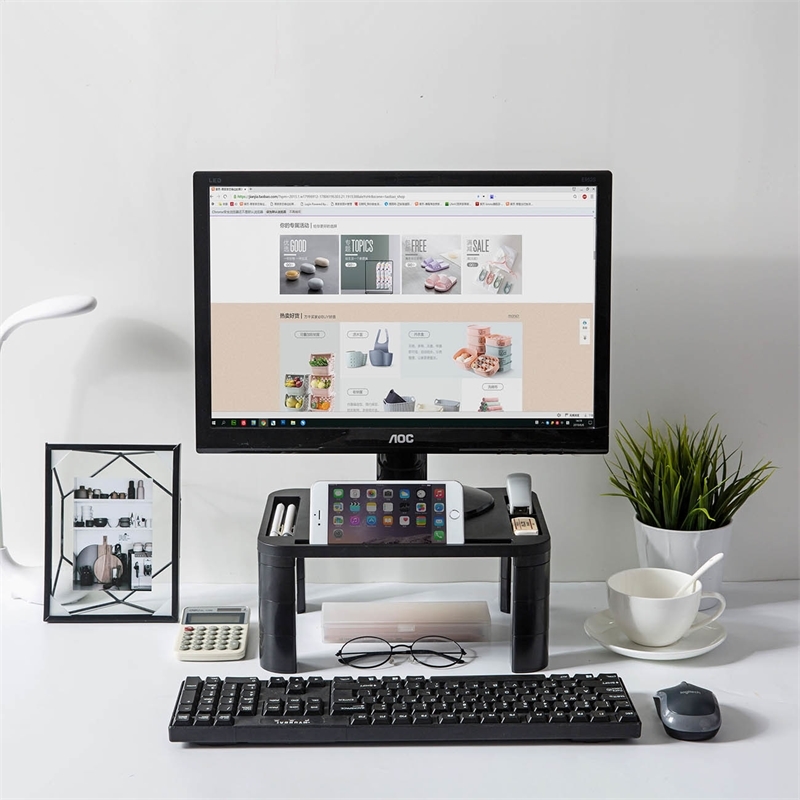 1PC Adjustable Home Office Desktop Monitor Stand Self Assembly LCD TV Laptop Rack Computer Screen Riser Shelf Y200429
1PC Adjustable Home Office Desktop Monitor Stand Self Assembly LCD TV Laptop Rack Computer Screen Riser Shelf Y200429