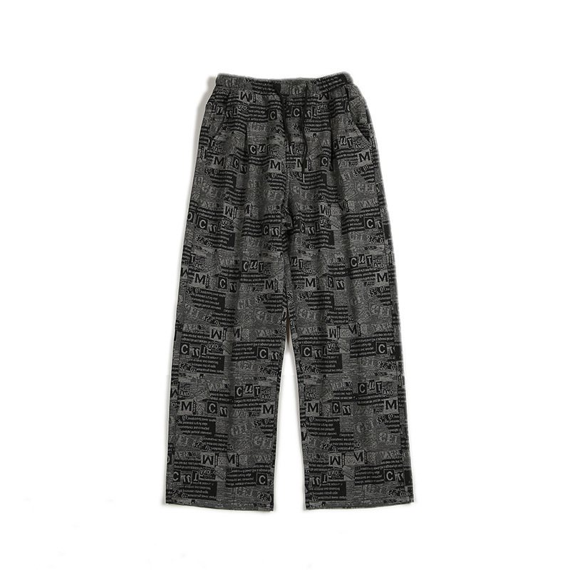 2021 Newspaper Like Men's Breech Pants New Retro High Street Ins. Leg Down. Pair of Women's Pants. L0JV, Black
2021 Newspaper Like Men's Breech Pants New Retro High Street Ins. Leg Down. Pair of Women's Pants. L0JV, Black