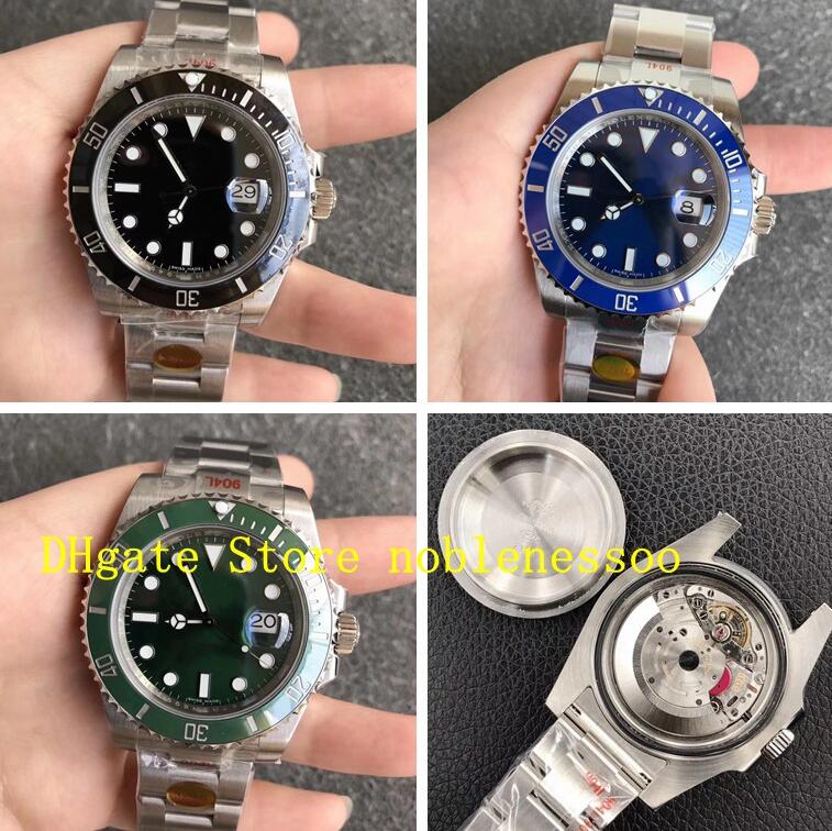 V10 Version Watches Mens Black Green 40MM Ceramic Bezel 116610 116619 Automatic Cal.3135 NoobF Factory N 904L Watch Men Oyster Eta V10S, Slivery;brown
V10 Version Watches Mens Black Green 40MM Ceramic Bezel 116610 116619 Automatic Cal.3135 NoobF Factory N 904L Watch Men Oyster Eta V10S, Slivery;brown