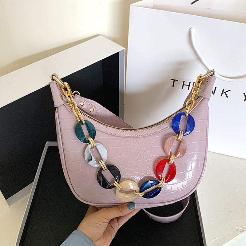 Summer Small Bag 2020 Fashion Women Shoulder Bag PU Leather Zipper Armpit Vintage Chain Handbag Crossbody Ladies Purses
Summer Small Bag 2020 Fashion Women Shoulder Bag PU Leather Zipper Armpit Vintage Chain Handbag Crossbody Ladies Purses