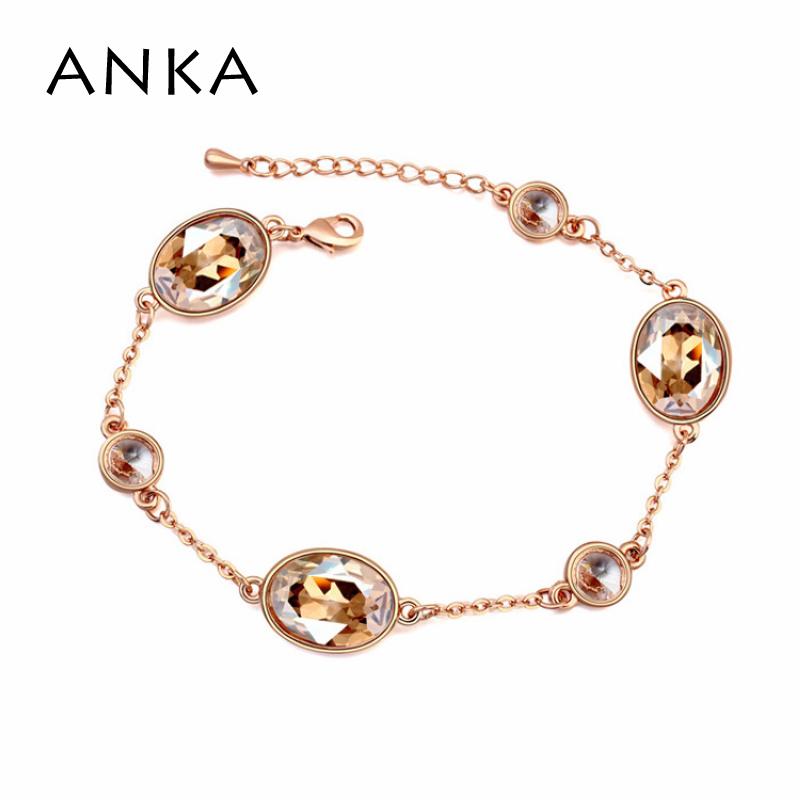 ANKA Geometric crystal charm bracelet for women top quality wholesale price for women Gift Crystals from Austria #108127
ANKA Geometric crystal charm bracelet for women top quality wholesale price for women Gift Crystals from Austria #108127