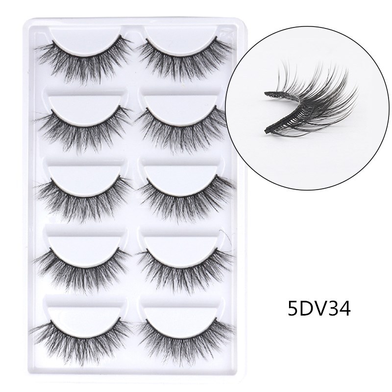 Factory Wholesale False Eyelashes 3D 5 Pairs European and American Thick 3D False Eyelashes Cross-Border Supply Support Customization
Factory Wholesale False Eyelashes 3D 5 Pairs European and American Thick 3D False Eyelashes Cross-Border Supply Support Customization