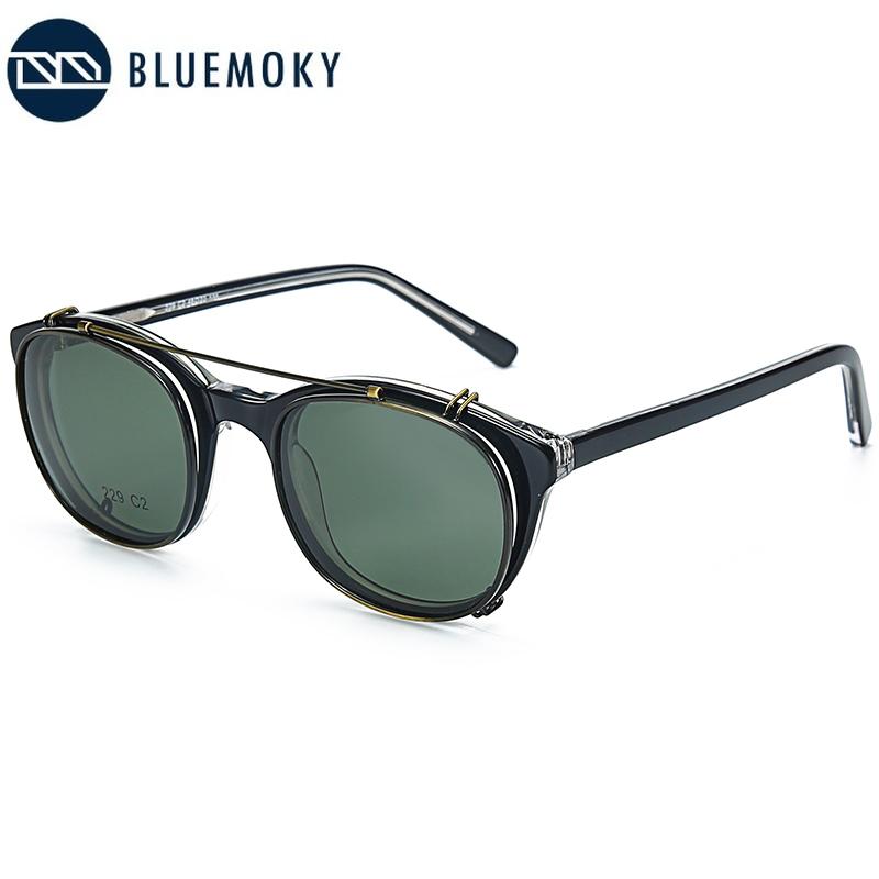 BLUEMOKY Metal Punk Polarized Sunglasses For Men Round Frame Magnetic Clip On Sun Glasses Goggle UV400 Driving Shades Eyewear
BLUEMOKY Metal Punk Polarized Sunglasses For Men Round Frame Magnetic Clip On Sun Glasses Goggle UV400 Driving Shades Eyewear