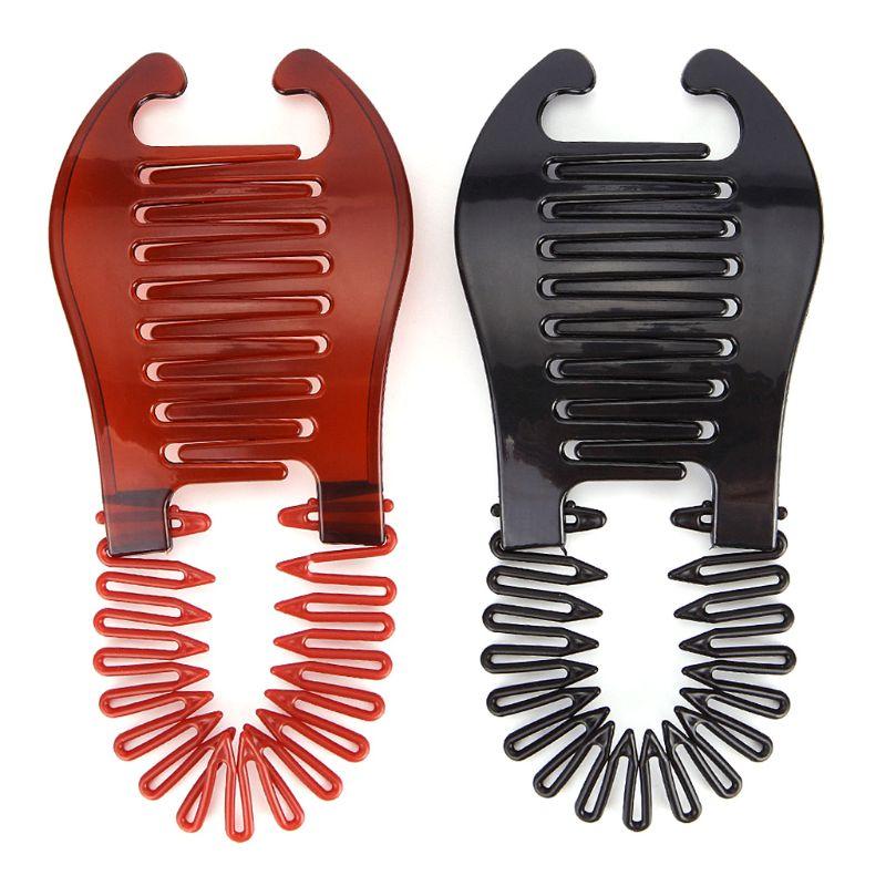 1PCS Soft Bendabe Side Hair combs Plastic Braided Hair Comb Styling Tool Hairdressing Headwear Accessories
1PCS Soft Bendabe Side Hair combs Plastic Braided Hair Comb Styling Tool Hairdressing Headwear Accessories