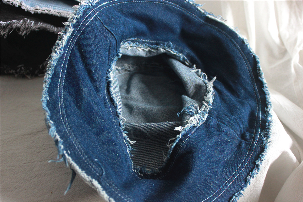 New Denim Fisherman's Hat Bucket Hats Unisex Fashion Bob Caps Hip Hop Gorros Men Women Panama Warm Windproof Buckets Hat Outdoor