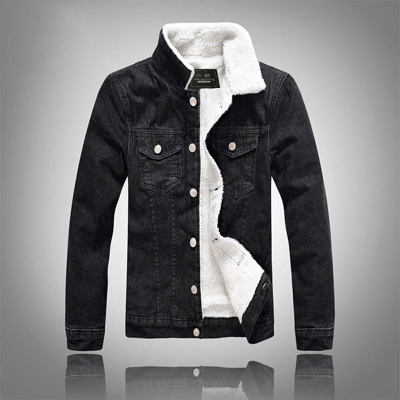 6XL Thicken Fleece Winter Jackets Mens Coats Cotton Fur Collar Denim Jeans Jackets Casual Male Outerwear Clothes,6051, 6051 black
6XL Thicken Fleece Winter Jackets Mens Coats Cotton Fur Collar Denim Jeans Jackets Casual Male Outerwear Clothes,6051, 6051 black