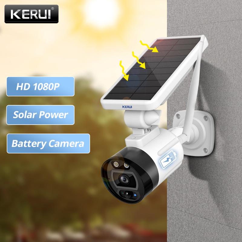 2MP Solar Wireless Battery Camera KERUI 1080P WIFI Outdoor Security IP Camera Alexa Cloud IP66 Waterproof CCTV Surveillance
2MP Solar Wireless Battery Camera KERUI 1080P WIFI Outdoor Security IP Camera Alexa Cloud IP66 Waterproof CCTV Surveillance