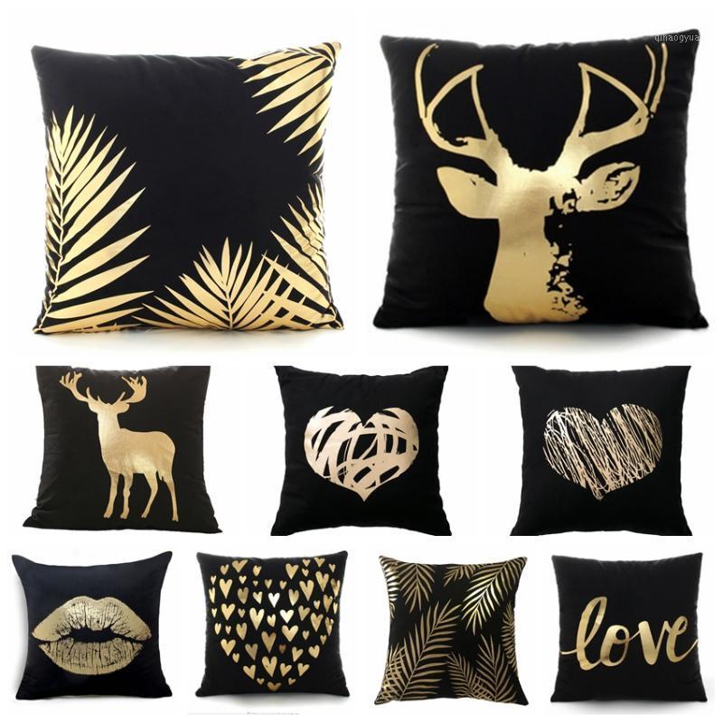 Black Heart Patten Gold Foil Pillowcase White Letters Art Cushions Home Decor Sofa Throw Pillow Almofadas Decorativas Para Sofa1, 14
Black Heart Patten Gold Foil Pillowcase White Letters Art Cushions Home Decor Sofa Throw Pillow Almofadas Decorativas Para Sofa1, 14