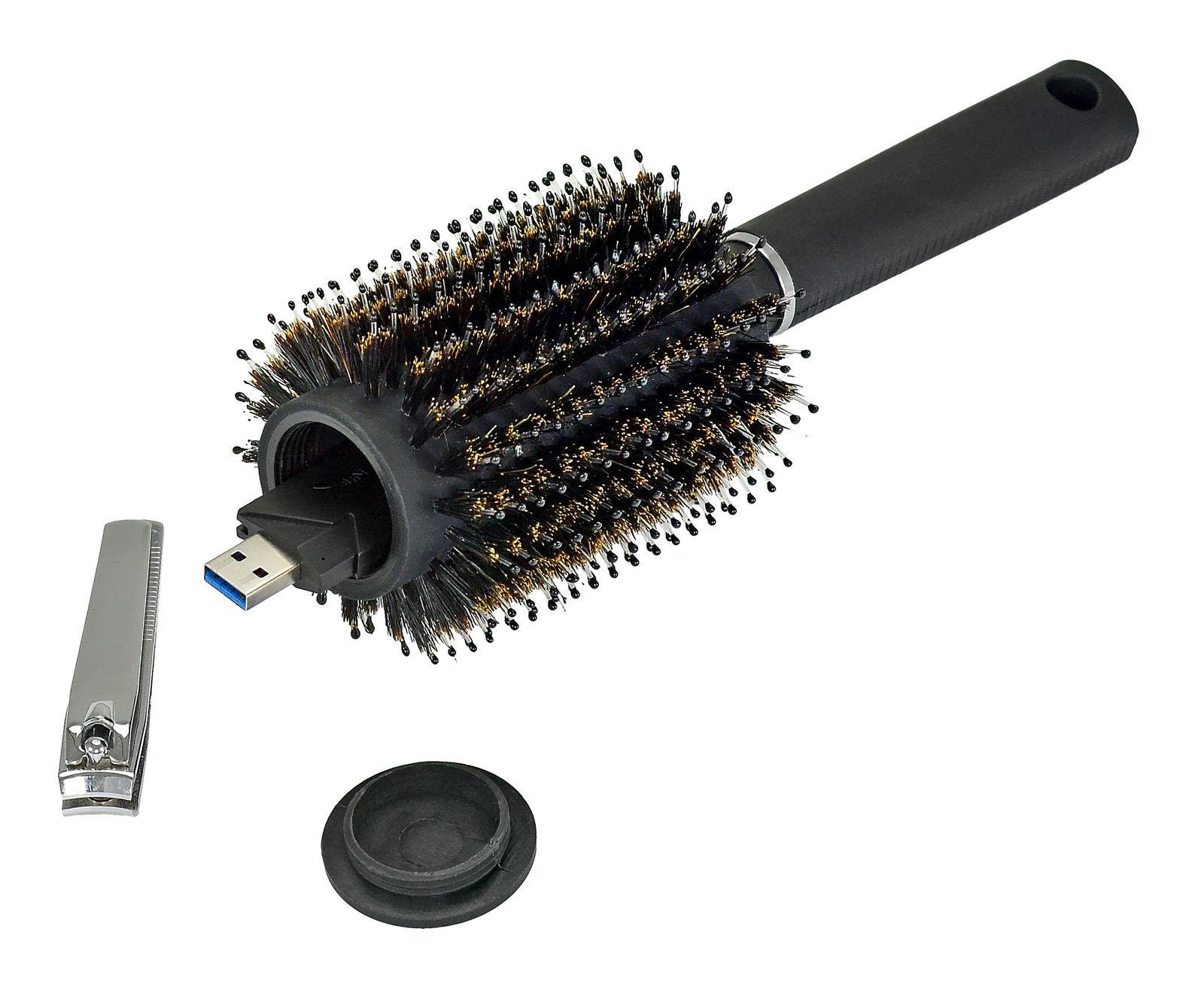 Hair Brush Black Stash Safe Diversion Secret Security Hairbrush Hidden Valuables Hollow Container for Home Security Secret storage
Hair Brush Black Stash Safe Diversion Secret Security Hairbrush Hidden Valuables Hollow Container for Home Security Secret storage
