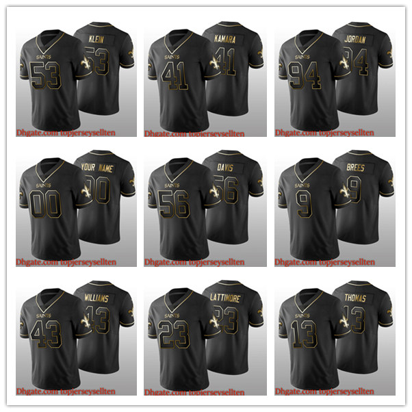 New OrleansSaintsMEN WOMEN YOUTH Alvin Kamara michael thomas Drew Brees White Golden 100th Season football Jersey, Black;red
New OrleansSaintsMEN WOMEN YOUTH Alvin Kamara michael thomas Drew Brees White Golden 100th Season football Jersey, Black;red