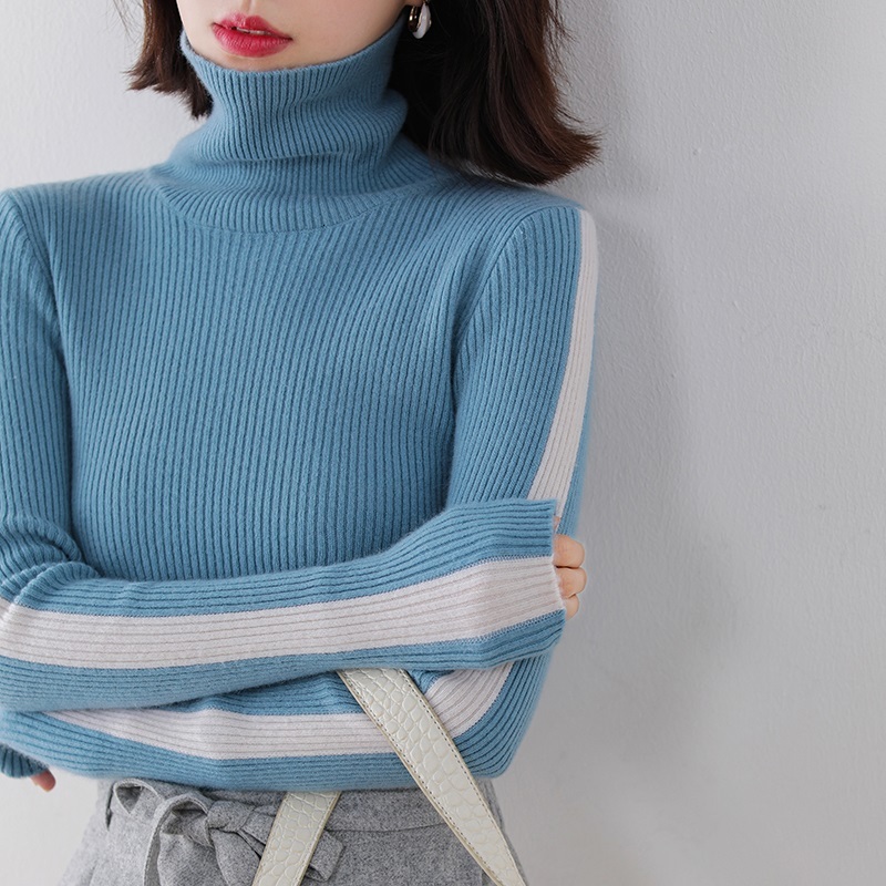 2021 Women Sweater 100% Cashmere Knitted Jumpers High Elastic Winter New Fashion Turtleneck Thin Pullovers 6colors I207, White 
2021 Women Sweater 100% Cashmere Knitted Jumpers High Elastic Winter New Fashion Turtleneck Thin Pullovers 6colors I207, White
