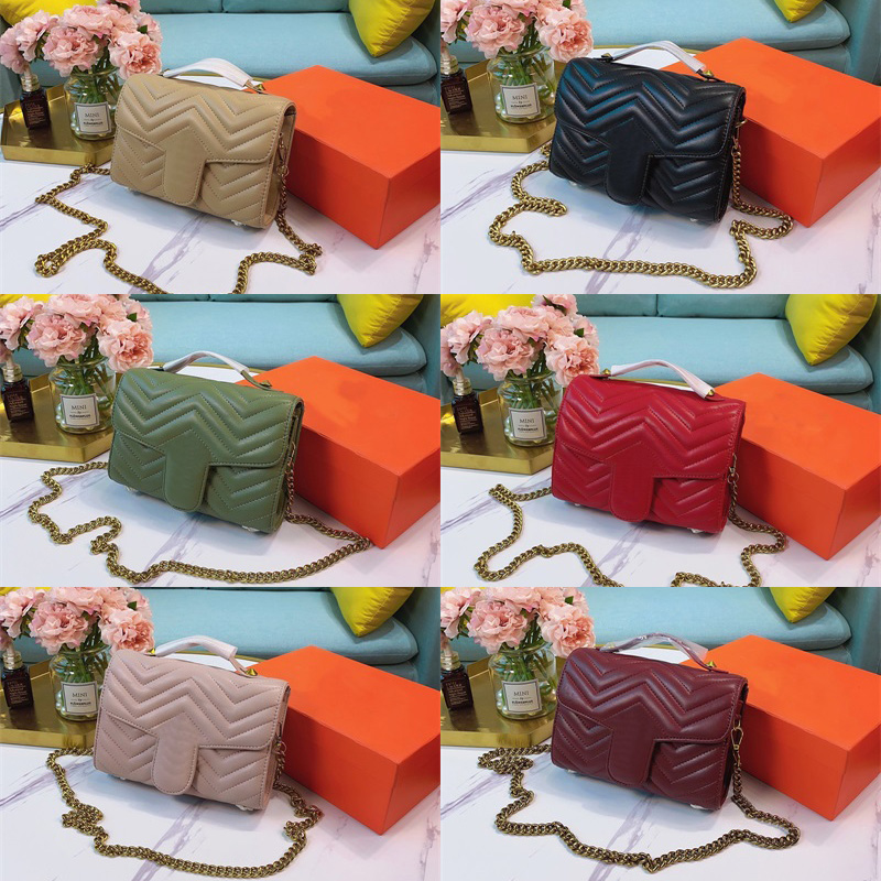 Designer Bag Real Leather Women Handbags with Gold Hardware Chain Shoulder Bags Black Red Ladies Crossbody Bags Luxury Purses with Box, Color 3
Designer Bag Real Leather Women Handbags with Gold Hardware Chain Shoulder Bags Black Red Ladies Crossbody Bags Luxury Purses with Box, Color 3
