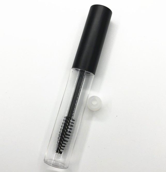 10ml Empty mascara tube Clear revitalash Eyelash Bottle Frosted White Pink lid Cosmetic packing container
