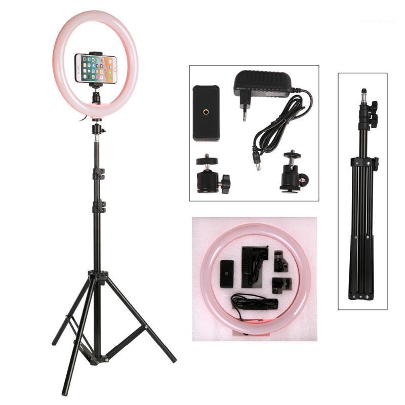 Photography LED Selfie Ring Light 12inch Dimmable Camera Phone Ring Lamp With 160CM Stand Tripods For Makeup Video Live Studio1
Photography LED Selfie Ring Light 12inch Dimmable Camera Phone Ring Lamp With 160CM Stand Tripods For Makeup Video Live Studio1