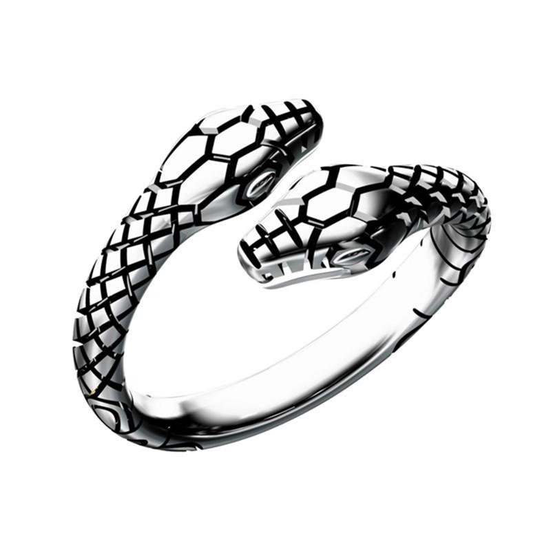 Vintage Double Head Snake Rings for Women and Men Ladies Finger Ring Jewelry Unisex Open Adjustable Size Animal Ring Man
Vintage Double Head Snake Rings for Women and Men Ladies Finger Ring Jewelry Unisex Open Adjustable Size Animal Ring Man